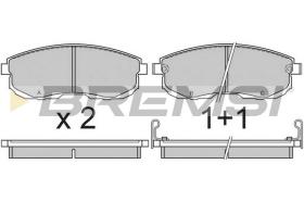 BREMSI BP2569 - B. PADS NISSAN, INFINITI