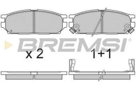 BREMSI BP2588 - B. PADS MITSUBISHI