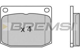 BREMSI BP2594 - B. PADS VW