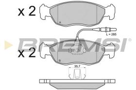 BREMSI BP2595 - 0