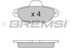 BREMSI BP2600 - SUSTITUIDA POR BP2626 B. PADS FIAT 500 FIAT PANDA FIAT PUNTO