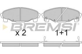 BREMSI BP2601 - B. PADS DAIHATSU
