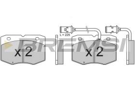BREMSI BP2609 - B. PADS IVECO
