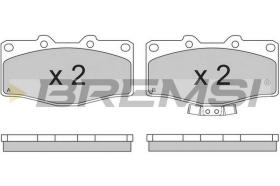 BREMSI BP2618 - B. PADS TOYOTA