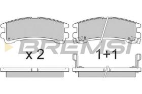 BREMSI BP2619 - B. PADS NISSAN