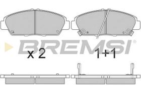 BREMSI BP2621 - B. PADS ROVER, HONDA