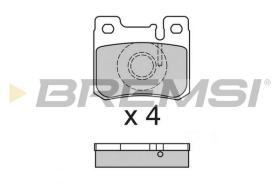 BREMSI BP2631 - B. PADS MERCEDES-BENZ