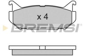 BREMSI BP2632 - B. PADS MAZDA, FORD USA