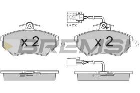 BREMSI BP2638 - B. PADS VW