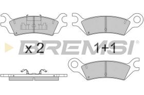 BREMSI BP2640 - B. PADS MAZDA