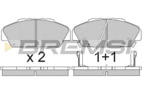 BREMSI BP2648 - B. PADS HONDA