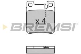 BREMSI BP2653 - B. PADS MERCEDES-BENZ, CHRYSLER