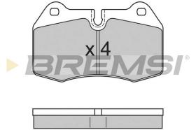 BREMSI BP2660 - B. PADS BMW, NISSAN