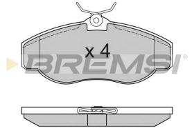BREMSI BP2661 - B. PADS LAND ROVER