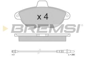 BREMSI BP2678 - 0