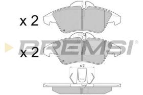 BREMSI BP2687 - 0