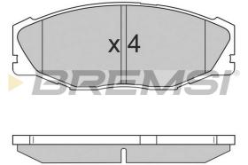 BREMSI BP2697 - B. PADS TOYOTA