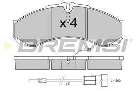 BREMSI BP2706 - 0