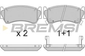 BREMSI BP2721 - PASTILLA DE FRENO