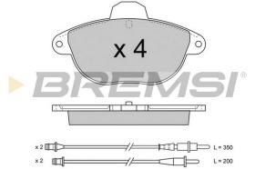 BREMSI BP2737 - B. PADS CITROEN