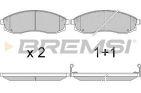 BREMSI BP2743 - 0