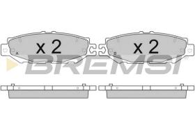 BREMSI BP2753 - B. PADS LEXUS