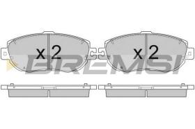 BREMSI BP2754 - B. PADS LEXUS