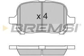 BREMSI BP2761 - B. PADS TOYOTA, LEXUS
