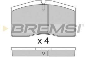 BREMSI BP2766 - B. PADS AUDI, PORSCHE