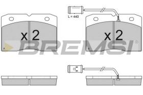 BREMSI BP2768 - B. PADS IVECO