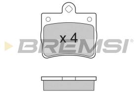 BREMSI BP2771 - B. PADS MERCEDES-BENZ
