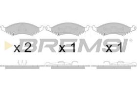 BREMSI BP2788 - B. PADS FORD (USA) LINCOLN