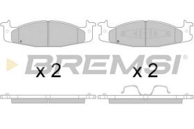 BREMSI BP2795 - B. PADS FORD USA