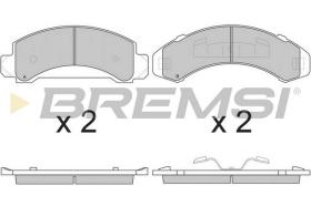 BREMSI BP2840 - B. PADS FORD USA