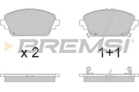 BREMSI BP2870 - 0