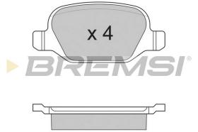 BREMSI BP2890 - 0