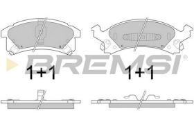 BREMSI BP2893 - B. PADS CHEVROLET, BUICK