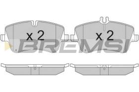 BREMSI BP2896 - 0