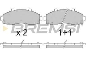 BREMSI BP2901 - B. PADS KIA