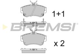 BREMSI BP2908 - 0