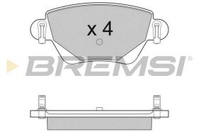 BREMSI BP2927 - 0