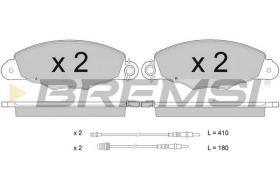 BREMSI BP2930 - 0