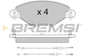BREMSI BP2939 - 0