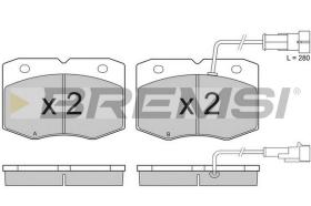BREMSI BP2949 - B. PADS IVECO