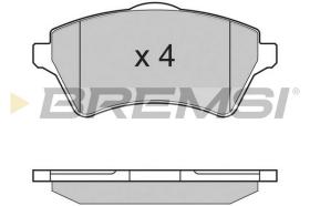 BREMSI BP2960 - 0