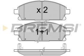BREMSI BP2968 - 0