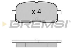 BREMSI BP2988 - B. PADS TOYOTA