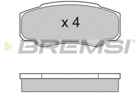 BREMSI BP2996 - 0
