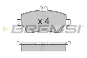 BREMSI BP3015 - B. PADS MERCEDES-BENZ