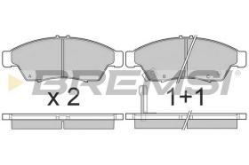BREMSI BP3017 - B. PADS SUZUKI